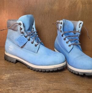 MADE IN USA TIMBERLAND BOOTS BLUE SKY AMERICAN CRAFT 11.5